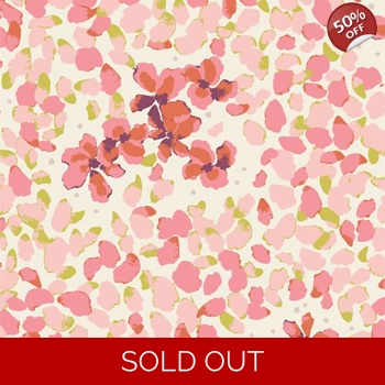 REMNANT - Rayon - Amy Sinibaldi - Velvet - Jasmine Afresh - 64cm